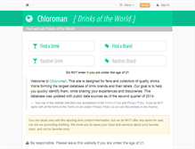 Tablet Screenshot of chloroman.com